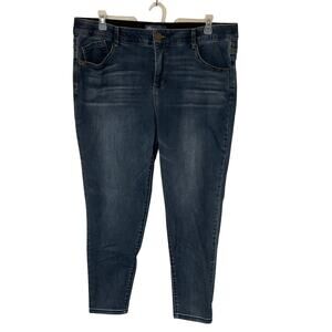 Democracy “Ab”Solution Dark Wash Denim Jeggings‎ - Size 20W